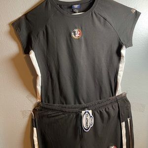 FSU Football Woman’s 2 Piece Set XL NWT
